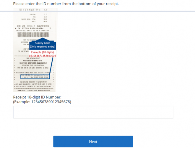 Lowes Guest Satisfaction Survey WIN 5000